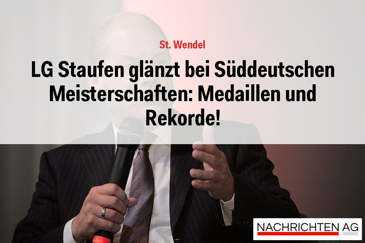 LG Staufen glänzt bei Süddeutschen Meisterschaften: Medaillen und Rekorde!