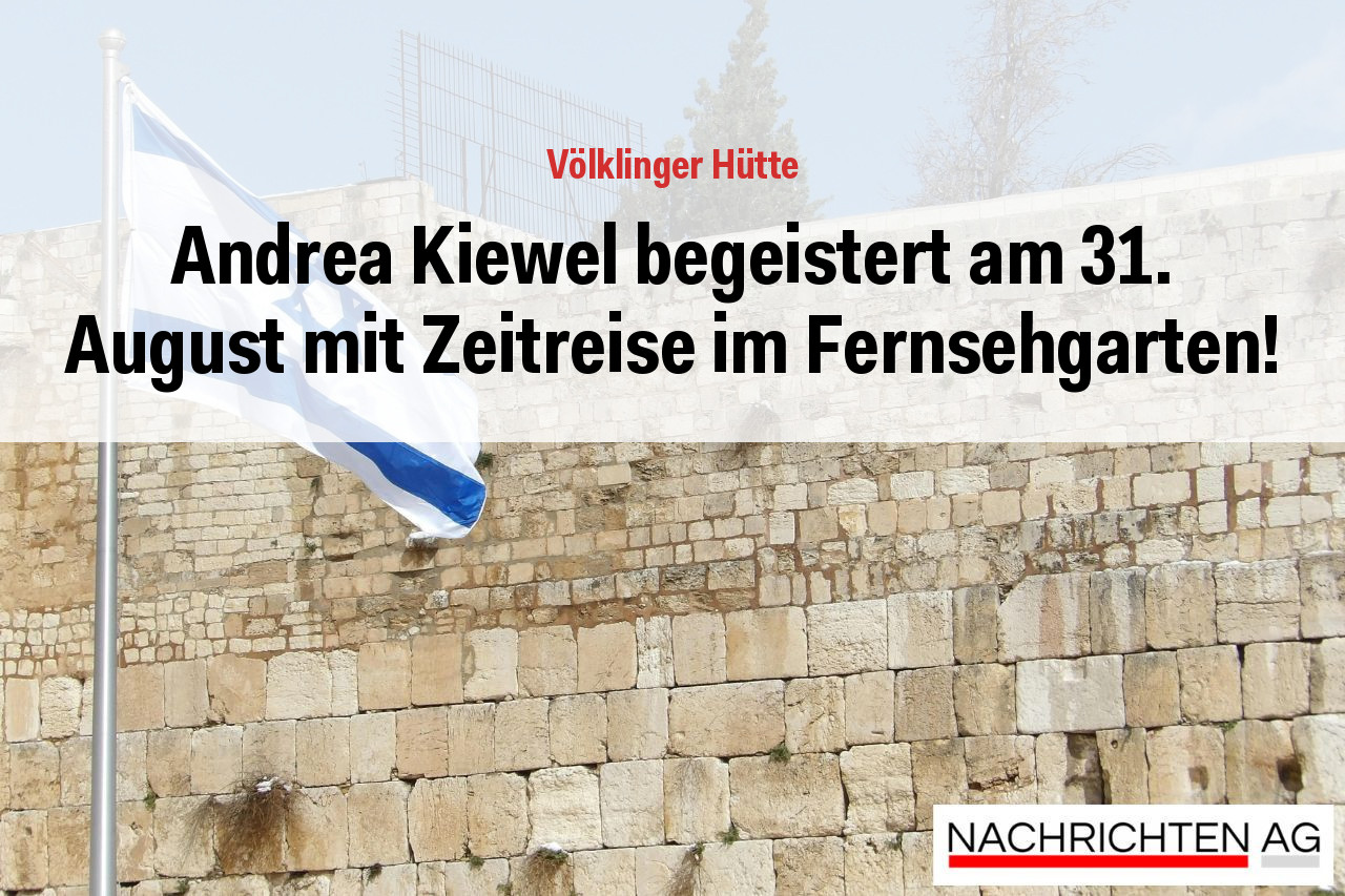 Andrea Kiewel begeistert am 31. August mit Zeitreise im Fernsehgarten!