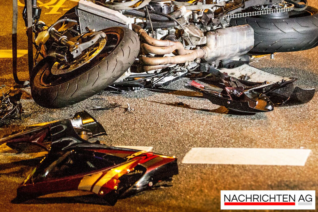 Verkehrsunfälle in Merzig: Motorradfahrer verletzt sich schwer bei Kollision. Polizei ermittelt zu Ursachen und Zeugen gesucht.